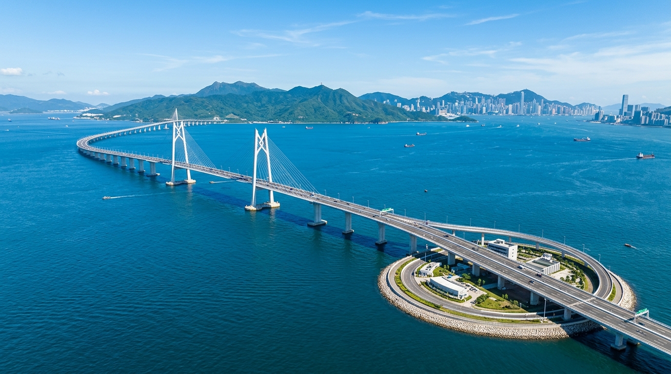 港珠澳大桥与珠澳风光